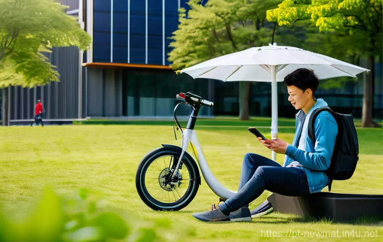 페로브스카이트 태양전지 - **Perovskite Transforming Urban Architecture:**
    "A stunning, futuristic cityscape under a clear,...