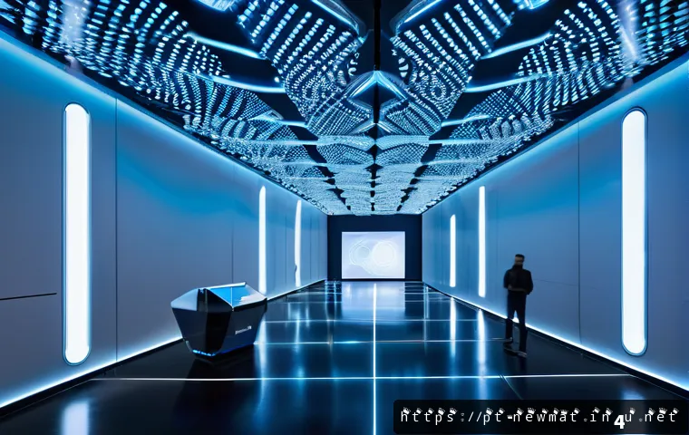 우주 탐사 소재 - A futuristic aerospace laboratory showcasing ultralight carbon nanotube structures for spacecraft, h...